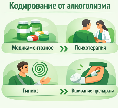 кодирование от алкоголизма в Волчанске Санати